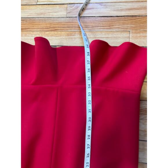 Brooks Brothers | Red Short Tank Wool Blend Dress | Size 12 - Picture 12 of 13